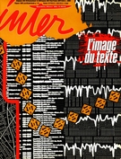 Couverture de L’image du texte, Numéro 26, hiver 1985, p. 3-67, Inter