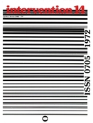 Couverture de Numéro 14, février 1982, p. 2-53, Intervention