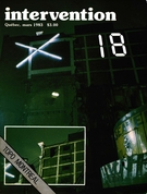 Couverture de Topo Montréal, Numéro 18, mars 1983, p. 4-51, Intervention