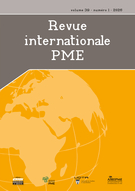 Couverture du numéro 'Volume 39, numéro 1, 2026' de la revue 'Revue internationale P.M.E.'