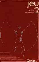 Couverture de Numéro 2, printemps 1976, p. 3-125, Jeu
