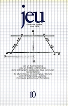 Couverture de Numéro 10, hiver 1979, p. 5-141, Jeu