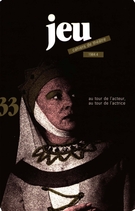 Couverture de Au tour de l’acteur, au tour de l’actrice, Numéro 33 (4), 1984, p. 6-313, Jeu