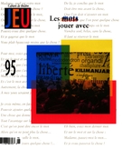 Couverture de Les mots jouer avec, Numéro 95 (2), 2000, p. 2-194, Jeu