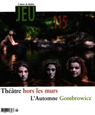 Couverture de L’Automne Gombrowicz, Numéro 115 (2), 2005, p. 3-211, Jeu
