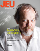 Couverture de Paradoxes du comédien, Numéro 161 (4), 2016, p. 1-95, Jeu