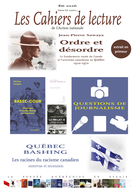 Couverture du numéro 'Volume 20, numéro 3, été 2026' de la revue 'Les Cahiers de lecture de L'Action nationale'