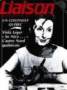Couverture de Un continent Québec, Numéro 37, hiver 1985–1986, p. 5-62, Liaison