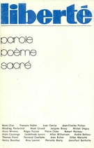 Couverture de Parole, poème, sacré, Volume 15, numéro 3-4 (87-88), 1973, p. 5-191, Liberté