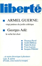 Couverture de Volume 18, numéro 2 (104), mars–avril 1976, p. 3-93, Liberté