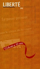 Couverture de Liberté a 40 ans, Volume 41, numéro 5 (245), octobre 1999, p. 3-139, Liberté