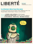 Couverture de La chanson dans tous les sens, Numéro 304, été 2014, p. 5-77, Liberté