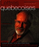 Couverture de Numéro 84, hiver 1996, p. 5-56, Lettres québécoises