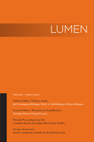 Couverture de Volume 36, 2017, p. V-176, Lumen