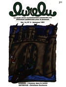 Couverture de Volume 14, numéro 2, automne 1991, Lurelu