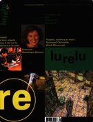 Couverture de Volume 24, numéro 1, printemps–été 2001, p. 4-82, Lurelu