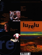Couverture de Volume 31, numéro 2, automne 2008, p. 4-106, Lurelu