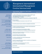 Couverture de Les défis du Management International à l’aube du XXI<sup>ème</sup> siècle, Volume 17, numéro 1, automne 2012, p. 11-138, Management international / International Management / Gestiòn Internacional