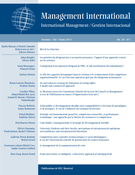 Couverture de Volume 20, numéro 1, automne 2015, p. 12-175, Management international / International Management / Gestiòn Internacional