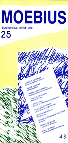 Couverture de Numéro 25, été 1985, p. 3-98, Moebius
