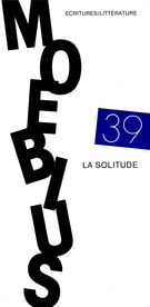 Couverture de La solitude, Numéro 39, hiver 1989, p. 3-143, Moebius