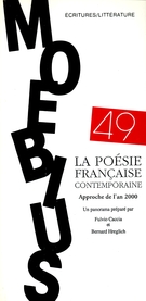 Couverture de Panorama de la poésie française contemporaine, Numéro 49, automne 1991, p. 9-169, Moebius