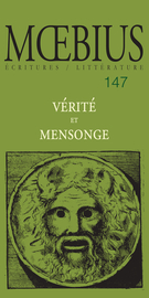 Couverture de Vérité et mensonge, Numéro 147, novembre 2015, p. 7-162, Moebius