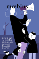 Couverture de Chaque nuit au treizième coup, dis des clameurs étranges, chante !, Numéro 155, automne 2017, p. 7-117, Moebius