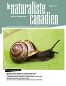 Couverture de Volume 141, numéro 1, hiver 2017, p. 3-70, Le Naturaliste canadien