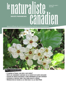 Couverture de Volume 142, numéro 1, hiver 2018, p. 3-96, Le Naturaliste canadien