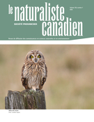 Couverture du numéro 'Volume 150, numéro 1, printemps 2026' de la revue 'Le Naturaliste canadien'