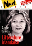 Couverture de Littérature irlandaise, Numéro 57, septembre–octobre–novembre 1994, p. 2-88, Nuit blanche