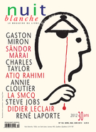 Couverture de Numéro 126, printemps 2012, p. 2-72, Nuit blanche, le magazine du livre