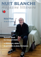 Couverture de Numéro 166, printemps 2022, p. 3-66, Nuit blanche, magazine littéraire