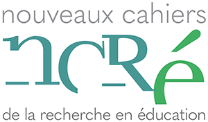 Logo de Nouveaux cahiers de la recherche en éducation