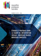Couverture de Éthique et pratiques dans le champ de l’intervention sociale et de la santé : nouveaux enjeux, nouveaux contextes, Volume 28, numéro 2, automne 2016, p. 1-312, Nouvelles pratiques sociales