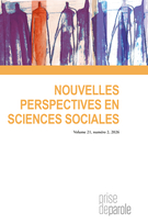 Couverture du numéro 'Sur le thème : « La phraséologie : réflexions et nouvelles perspectives »' de la revue 'Nouvelles perspectives en sciences sociales'