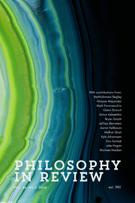 Couverture du numéro 'Volume 46, numéro 3, août 2026' de la revue 'Philosophy in Review'
