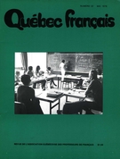 Couverture de André Langevin, Numéro 22, mai 1976, p. 2-48, Québec français