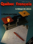Couverture de L’évaluation, Numéro 30, mai 1978, p. 2-71, Québec français