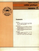 Couverture de Numéro 49, supplément, mars 1983, Québec français