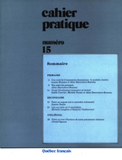 Couverture de Numéro 57, supplément, mars 1985, Québec français