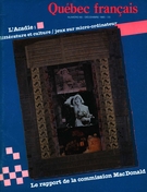 Couverture de L’Acadie : littérature et culture, Numéro 60, décembre 1985, p. 4-94, Québec français