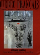 Couverture de Numéro 77, printemps 1990, p. 6-98, Québec français