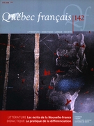 Couverture de La pratique de la différenciation, Numéro 142, été 2006, p. 1-124, Québec français