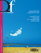 Couverture de Mémoires de Gabrielle Roy, Numéro 170, 2013, p. 1-123, Québec français