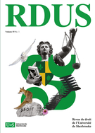 Couverture du numéro 'Le droit public à la croisée des savoirs et des influences' de la revue 'Revue de droit de l'Université de Sherbrooke'