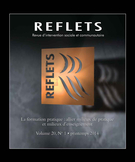Couverture de La formation pratique : allier milieux de pratique et milieux d’enseignement, Volume 20, numéro 1, printemps 2014, p. 10-216, Reflets