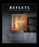 Couverture de Violences faites aux femmes et contextes minoritaires, Volume 21, numéro 1, printemps 2015, p. 10-255, Reflets