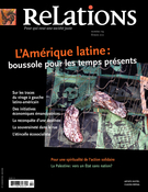 Couverture de L’Amérique latine : boussole pour les temps présents, Numéro 754, janvier–février 2012, p. 3-42, Relations